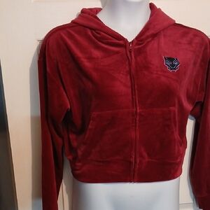 Marvel Wakanda Velour Embroidered Zip Hoodie. Sz. M